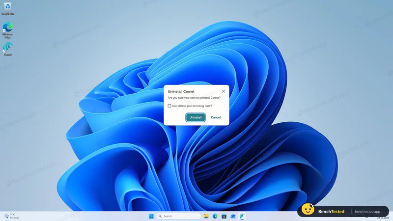 Uninstalled with default options
