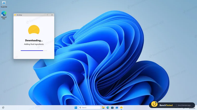 Started the installer